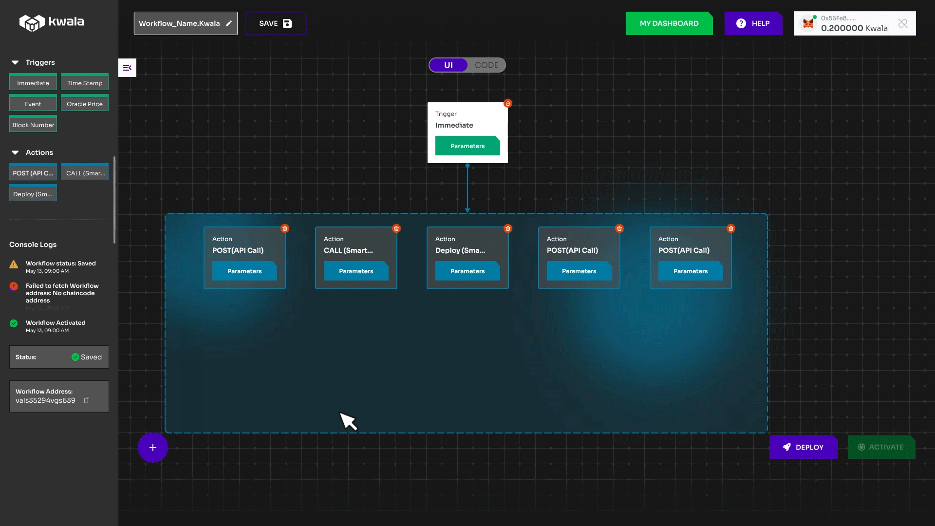 Web3 backend platform
